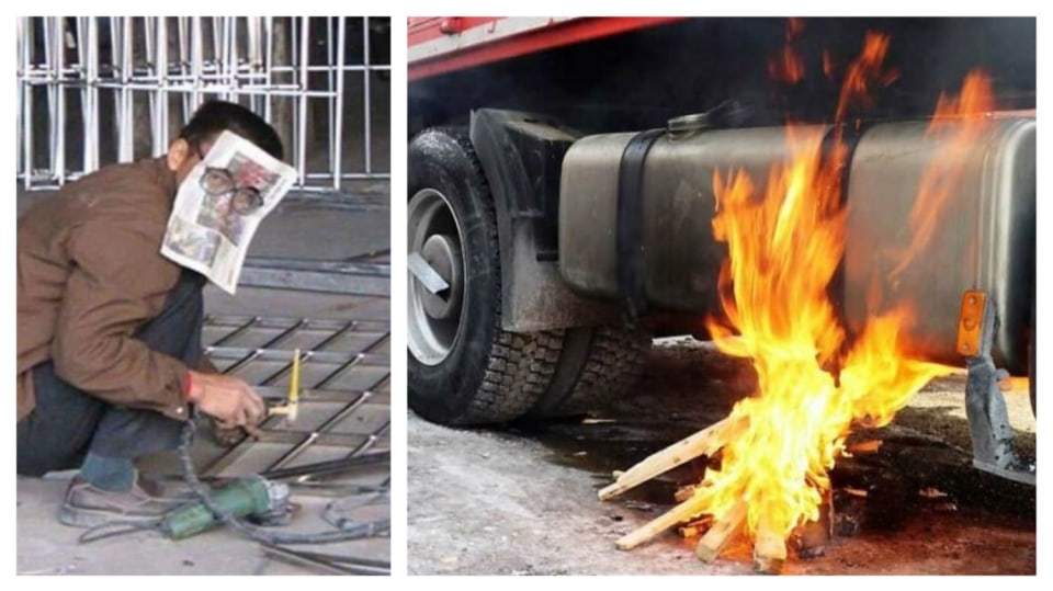 Zásadní porušování bezpečnosti práce